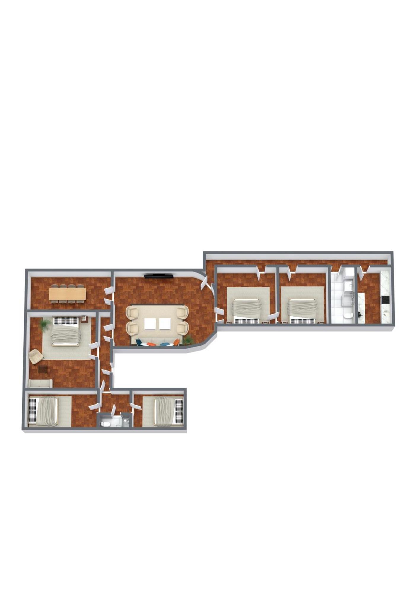 Royal And Luxurious 5br Apartment *